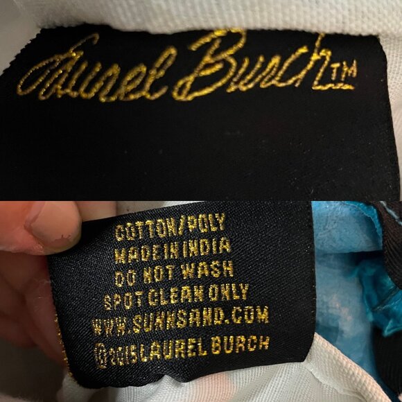 Laurel Burch Vibrant Cats Crossbody Bag Tassel Charm Beaded Sequins Art to Wear - Picture 6 of 10